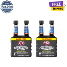 STP Super Concentrated Fuel Injector Cleaner - 5.25 fl oz Best Fuel Cleaner 4Pcs