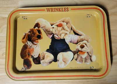 Vintage Metal Tray 80's Lap Serving Tv tray | eBay
