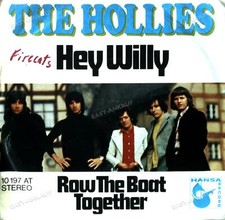 The Hollies - Hey Willy / Row The Boat Together 7in (VG/VG) .