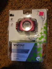 Vivitar HD Action Waterproof Camera / Camcorder - Red / Pink DVR781HD New Sealed