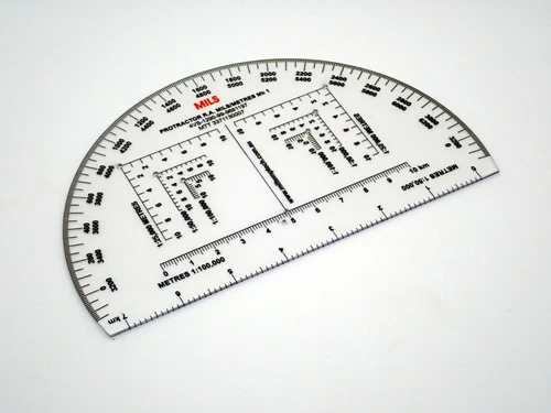 RA Protractor NSN 4VS-1290-99-9681197 - Picture 1 of 8