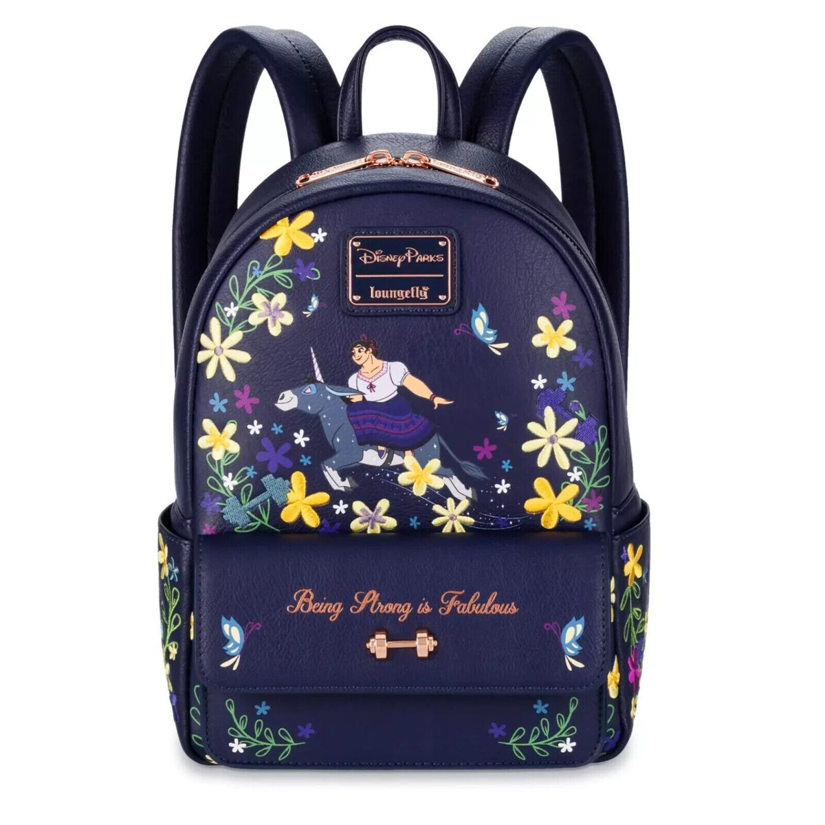 Disney Parks Loungefly Luisa Madrigal Encanto Mini Backpack New