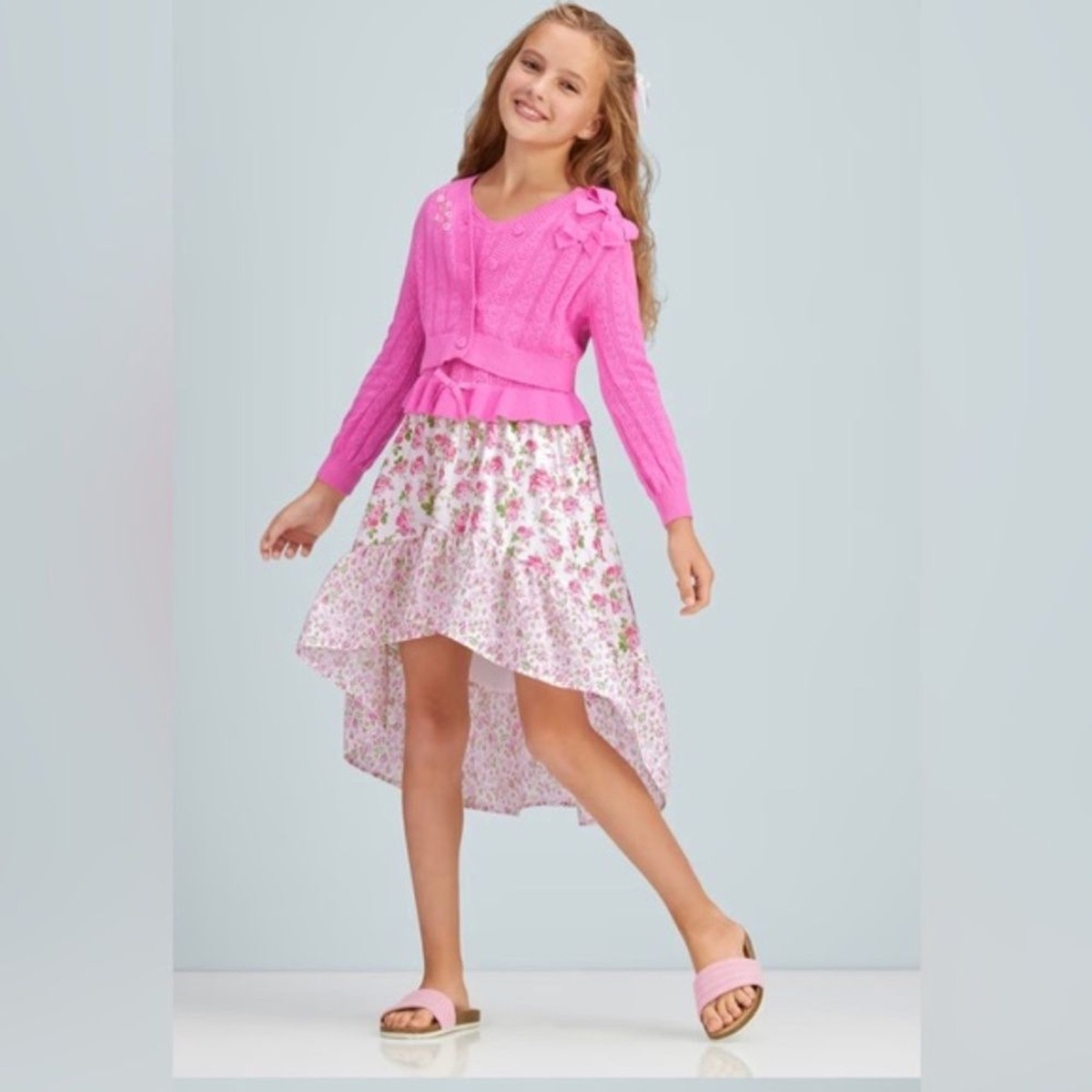 【LoveShackFancy 】Malina Skirt スカート ピンク Malina Skirt – THREAD