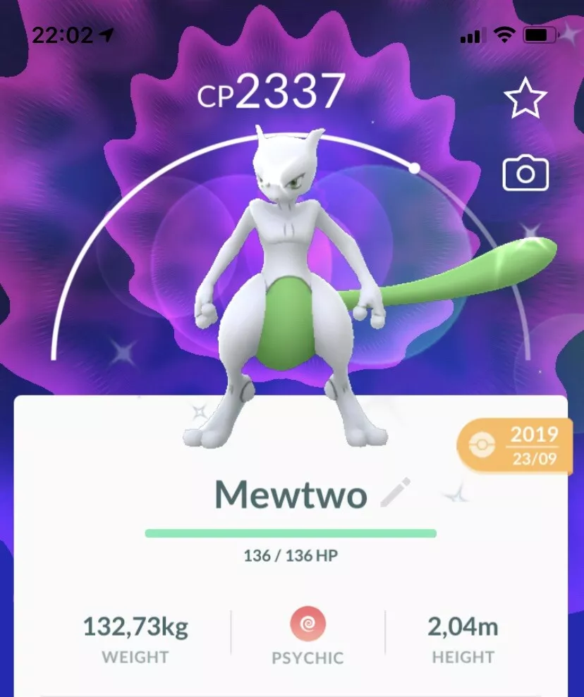 Mewtwo (Pokémon) - Pokémon Go