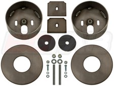 1965-1970 Cadillac Deville Rear Airsping Bag Brackets - Free Shipping - Bcfab