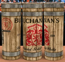 Buchanan's Blended Scotch Whisky Cup Mug Tumbler 20oz