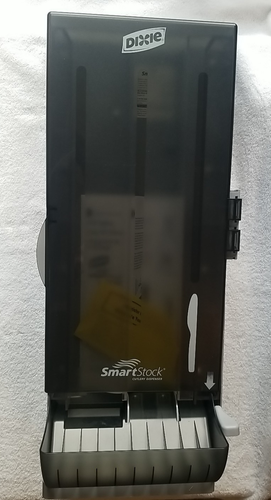 Dixie SmartStock SSKD120 Knife Cutlery Dispenser Commercial Black New Open Box