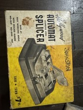 Hollywood Automat Stainless Steel Splicer 8mm-16mm Film Vtg Retail Box