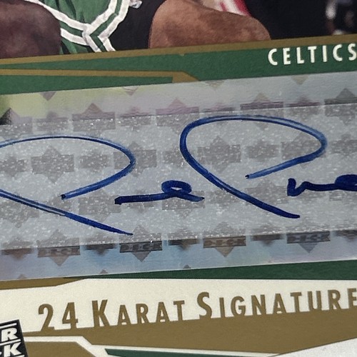 2003-04 Paul Pierce Upper Deck Black Diamond 24 Karat Signatures #PP AUTO - Picture 6 of 11