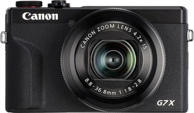 Canon PowerShot G7 X Mark III 20.2MP 4K Digital Camera 4.2x Optical Zoom Fedex