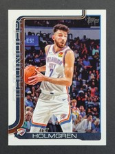 2025-26 Topps Basketball Base 118 Chet Holmgren - Oklahoma City Thunder