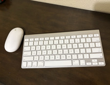 Apple Wireless Keyboard A1314 Magic Mouse A1296 Bluetooth Tested Powers On
