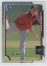 2015 Bowman Chrome Prospects Refractor 357/499 Aaron Blair #BCP76 0c4