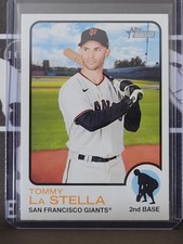 Tommy La Stella 2022 Topps Heritage SP #439