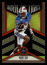 2023 Panini Legacy #UL-RRI Rashee Rice Under the Lights Bronze #/100