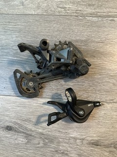 Shimano Deore 12 Speed Rear Derailleur and shifter