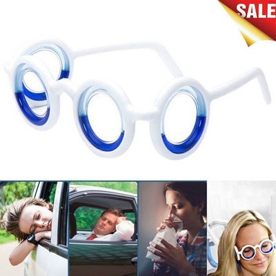 1/2x Anti-Motion Schwindlig Sickness Brille Übelkeit Seekrankheit Reisekrankheit