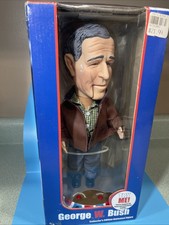 Vintage 2003 Gemmy Talking President George W. Bush Animated Figure Works