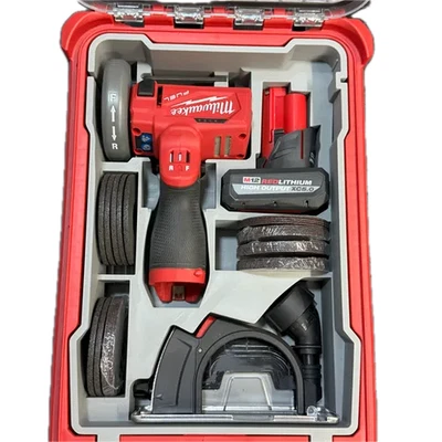 VORTEX LABS Milwaukee M12 FCOT 2522 3" 76mm Cut Off Tool INSERT for Packout Organiser