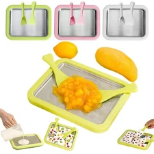 Portable Rolled Ice Cream Maker, Rolled Ices Cream Ice Roller Cream Maker, M5X6