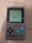 Vintage Watara Supervision console Game Boy clone 1992 + game working Rare!