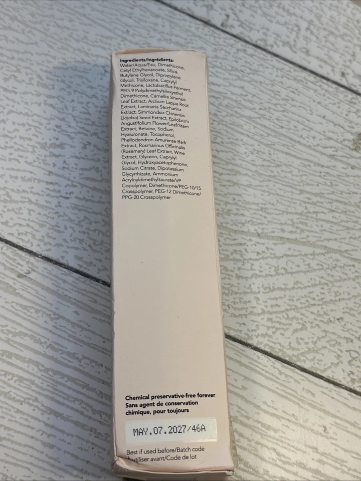 Crema hidratante sin aceite para té verde Boscia - 1,7 oz/50 g nueva en caja caducidad 17/07/27 caja dañada Foto 3 de 3