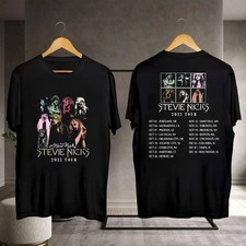 Stevie Nicks Live Concert Music Tour Dates 2025 Double Sided T-Shirt