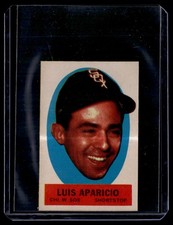 1963 Topps #NNO Luis Aparicio Peel-Offs