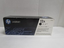 HP 12A Q2612A Black Original LaserJet Toner Cartridge ORIGINAL SEALED NEW