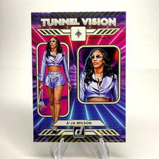 2025 Panini Donruss A'Ja Wilson #13 Gold Press Proof Las Vegas Aces