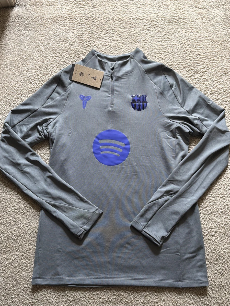 Nike FC Barcelona Gray International Club Soccer Fan Apparel and