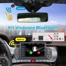 Autoradio Fiat Panda CarPlay Android Auto Wireless Bluetooth Rds Hi-fi 4K Plug a - Miniatura 5