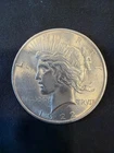 1922 Peace Silver Dollar $1 90% Silver Philadelphia Mint AU Details Cleaned Coin