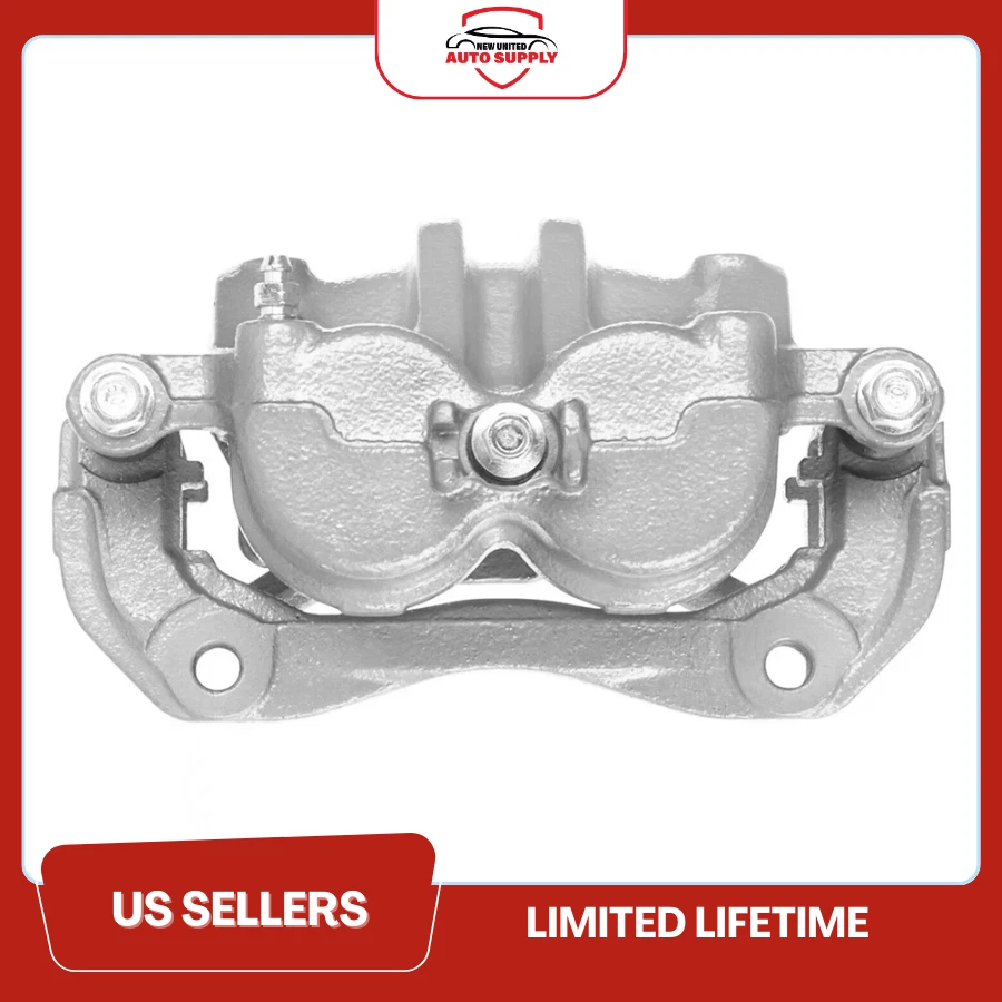 Pinza de freno lateral del pasajero delantero con soporte para Hyundai Entourage Kia Sedona Foto 2 de 4