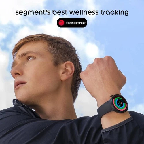 MOTOROLA moto watch Smartwatch (Matte Silver / Matte Silver band Strap, Free Siz - Picture 7 of 12