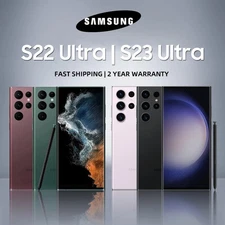 New Sealed Samsung Galaxy S23 Ultra 5G/S22 Ultra 5G Factory Unlocked GSM CDMA
