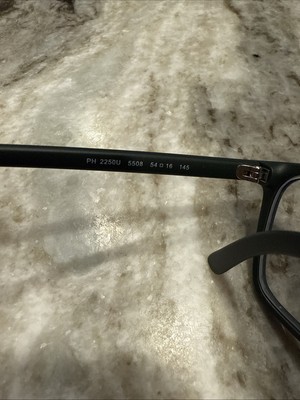 NEW POLO RALPH LAUREN PH2250U 5508 MATTE BOTTLE GREEN EYEGLASSES - Lowest price! AAA08287.jpg main image 4