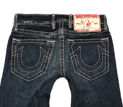 TRUE RELIGION LOGAN SUPER T HERREN JEANS – W30 L32 ricky bobby 