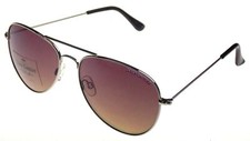 Juicy Couture Sunglasses Silver Metal UV Protection 57-18-135 Aviator Designer