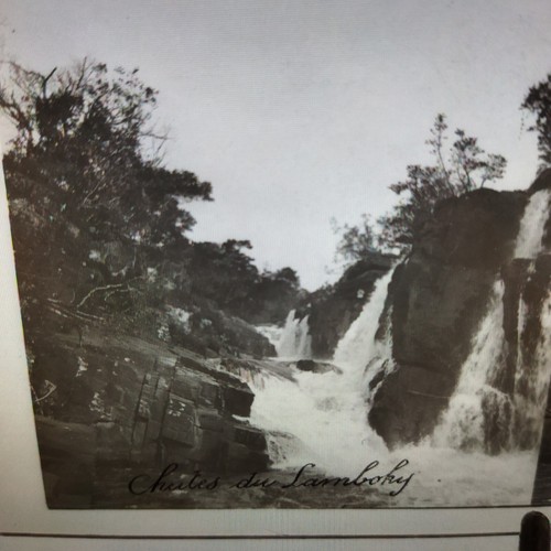 Plaque de verre:Madagascar:Chutes d'eau - Picture 3 of 3