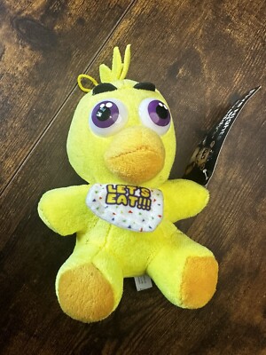 Five Nights At Freddy's Chica Chicken ''Let's Eat'' 7'' Plush Good Stuff 2017