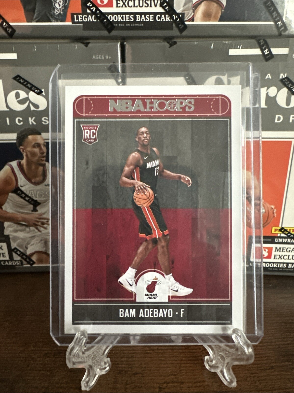 2017-18 Panini NBA Hoops Bam Adebayo Rookie Card RC #264 Miami Heat