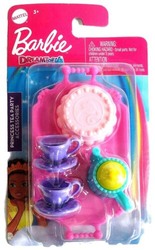 BARBIE DREAMTOPIA Doll Princess Tea Party Accessory Toy Set
