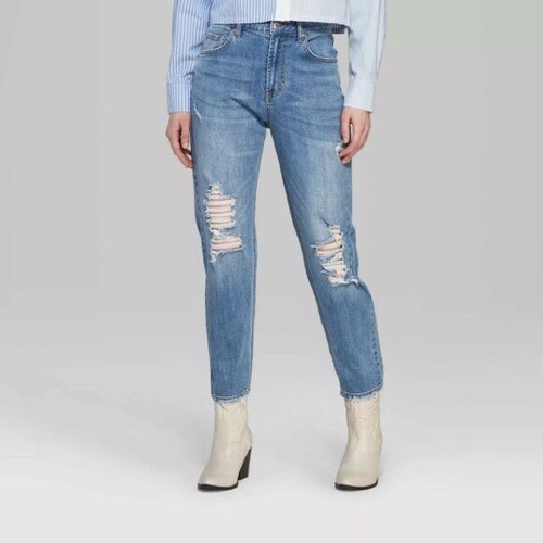 Wild Fable Womens Blue Highest Rise 