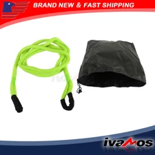 28818 LBS 20' × 7/8" Towing Rope Green Kinetic Recovery Rope Snatch Rope Nylon