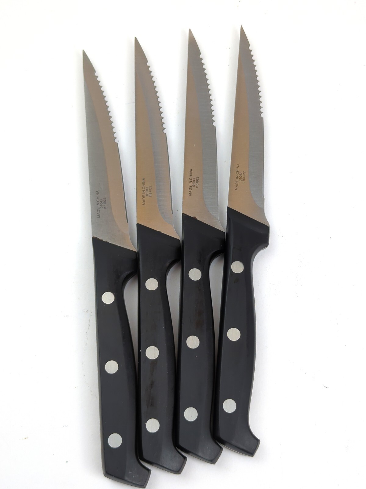 4pc Calphalon CLASSIC 4.5" Serrated STEAK Knives Set / No Stain NEW! eBay