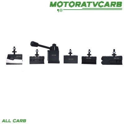 ALL-CARB  6× OXA 250-000 Wedge Type Quick Change Tool Post Holder Swing Dia 8''