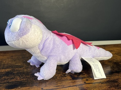 Disney Frozen 2 Bruni the Fire Spirit Salamander 9" Purple Mini Plush Stuffed - Picture 2 of 7