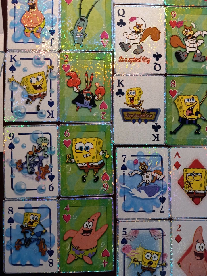 2003 SpongeBob SquarePants полный комплект 26 торговый автомат наклейки РЕДКАЯ серия 3 - Изображение 4 из 4