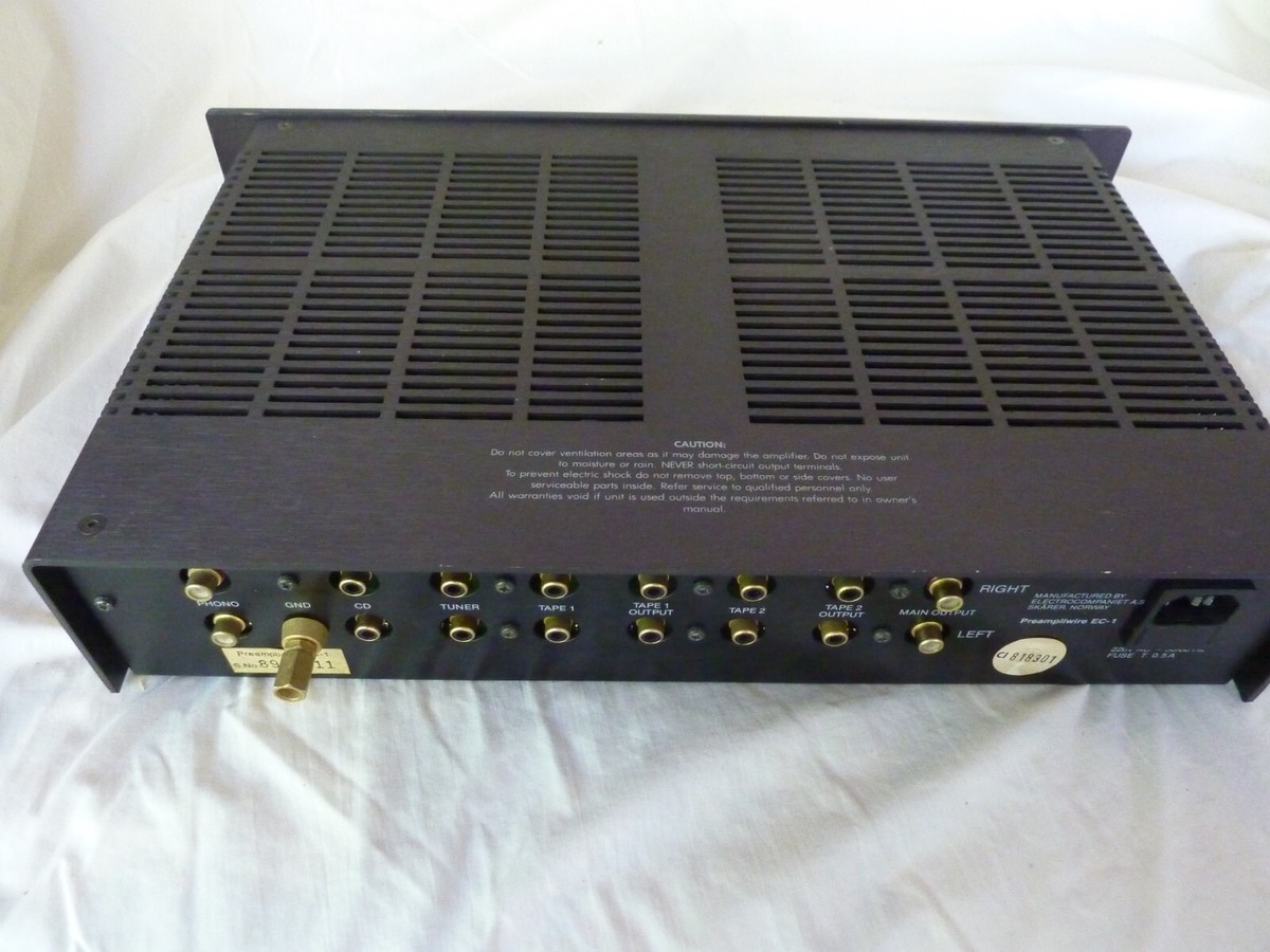 Electrocompaniet Preamplifier EC-1 | eBay